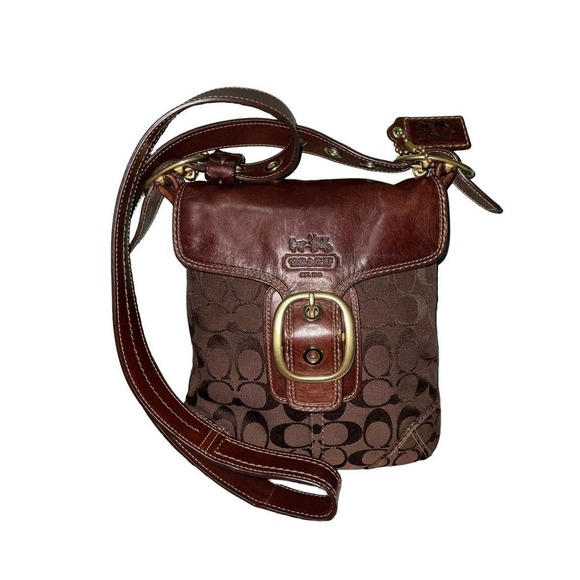 NOT FOR SALE!!! Coach Bleecker Legacy Signature C Small Crossbody Bag - Picture 1 of 16